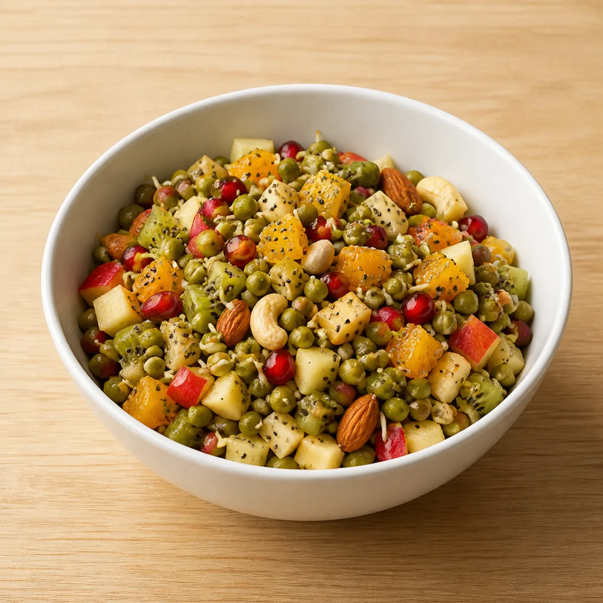 Fruit and moong bowl