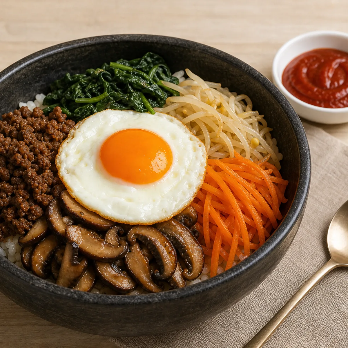 Korean bibimbap
